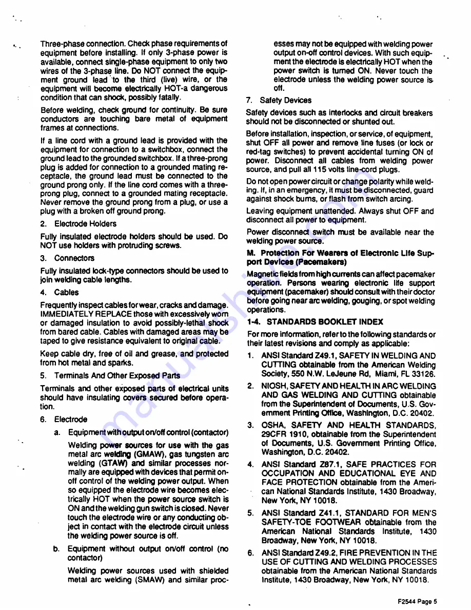 Miller ps-100 Owner'S Manual Download Page 9