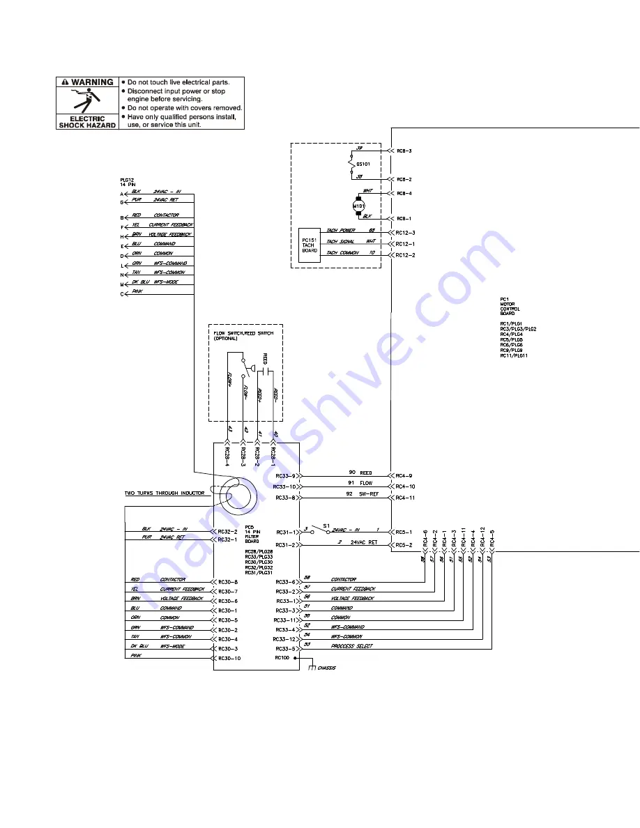 Miller S-74 MPa Plus Technical Manual Download Page 54