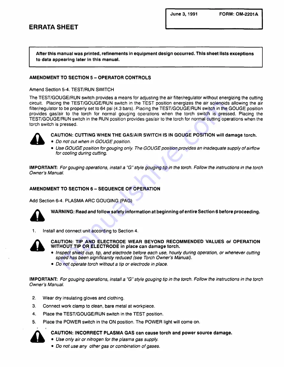 Miller SPECTRUM 750 Owner'S Manual Download Page 3