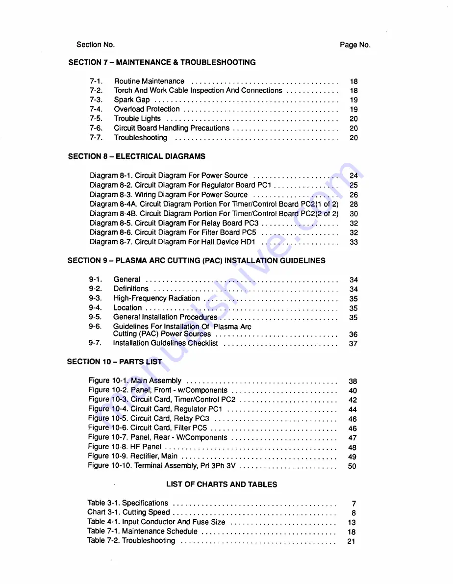 Miller SPECTRUM 750 Owner'S Manual Download Page 12