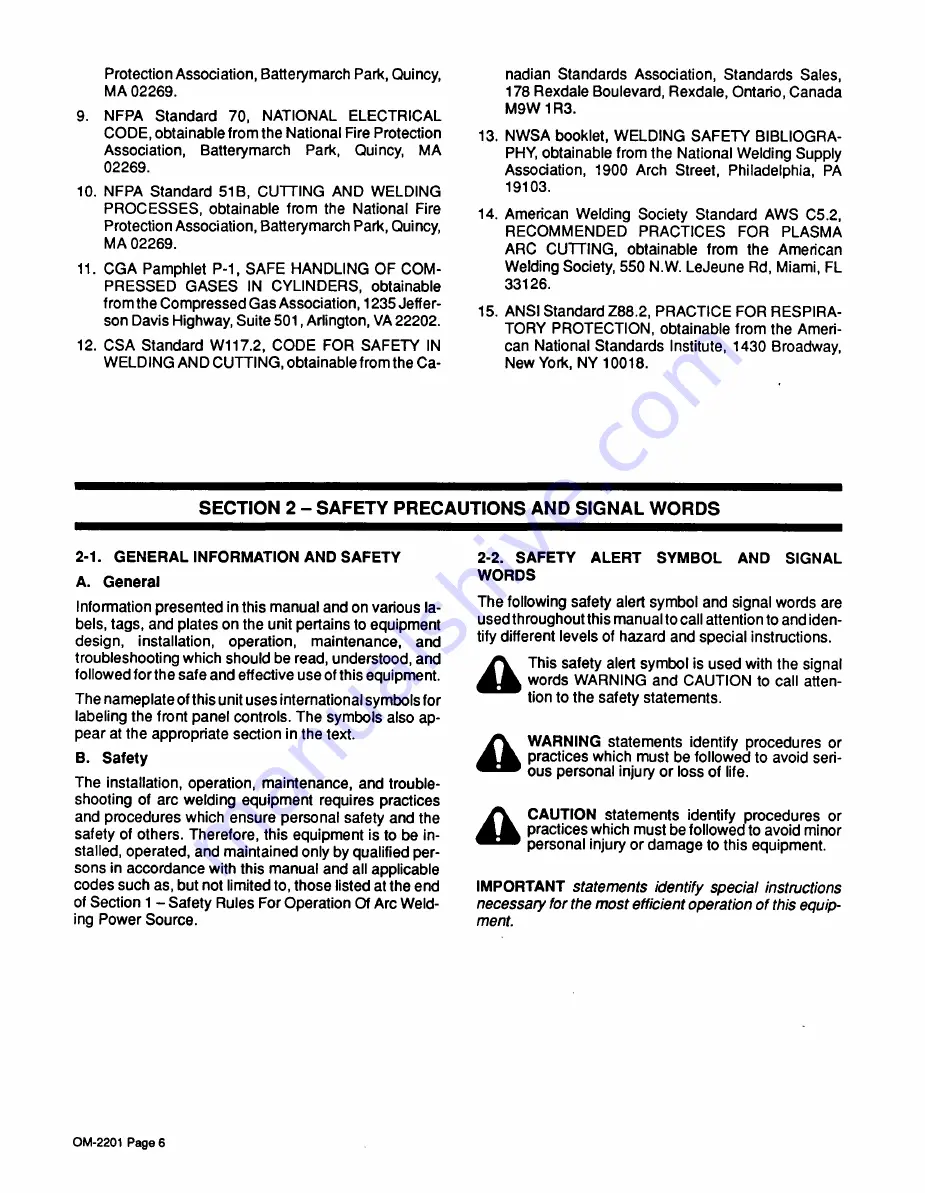 Miller SPECTRUM 750 Owner'S Manual Download Page 18