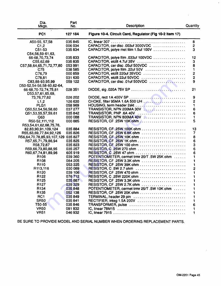 Miller SPECTRUM 750 Owner'S Manual Download Page 57