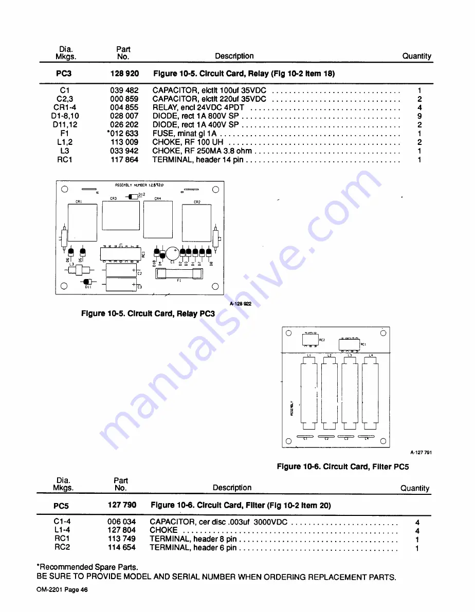 Miller SPECTRUM 750 Owner'S Manual Download Page 58