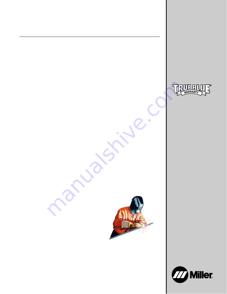 Miller STR 400 CE Owner'S Manual Download Page 2