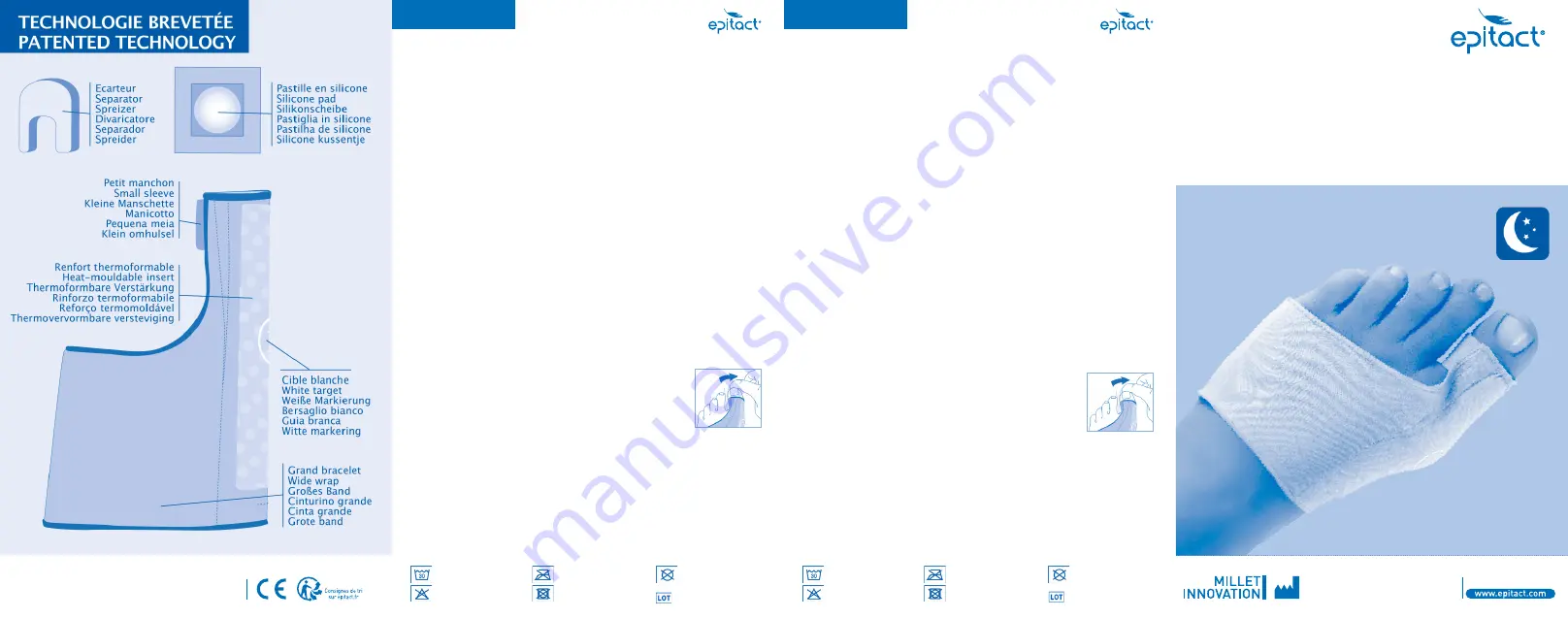 MILLET Epitact Onion Directions For Use Download Page 1