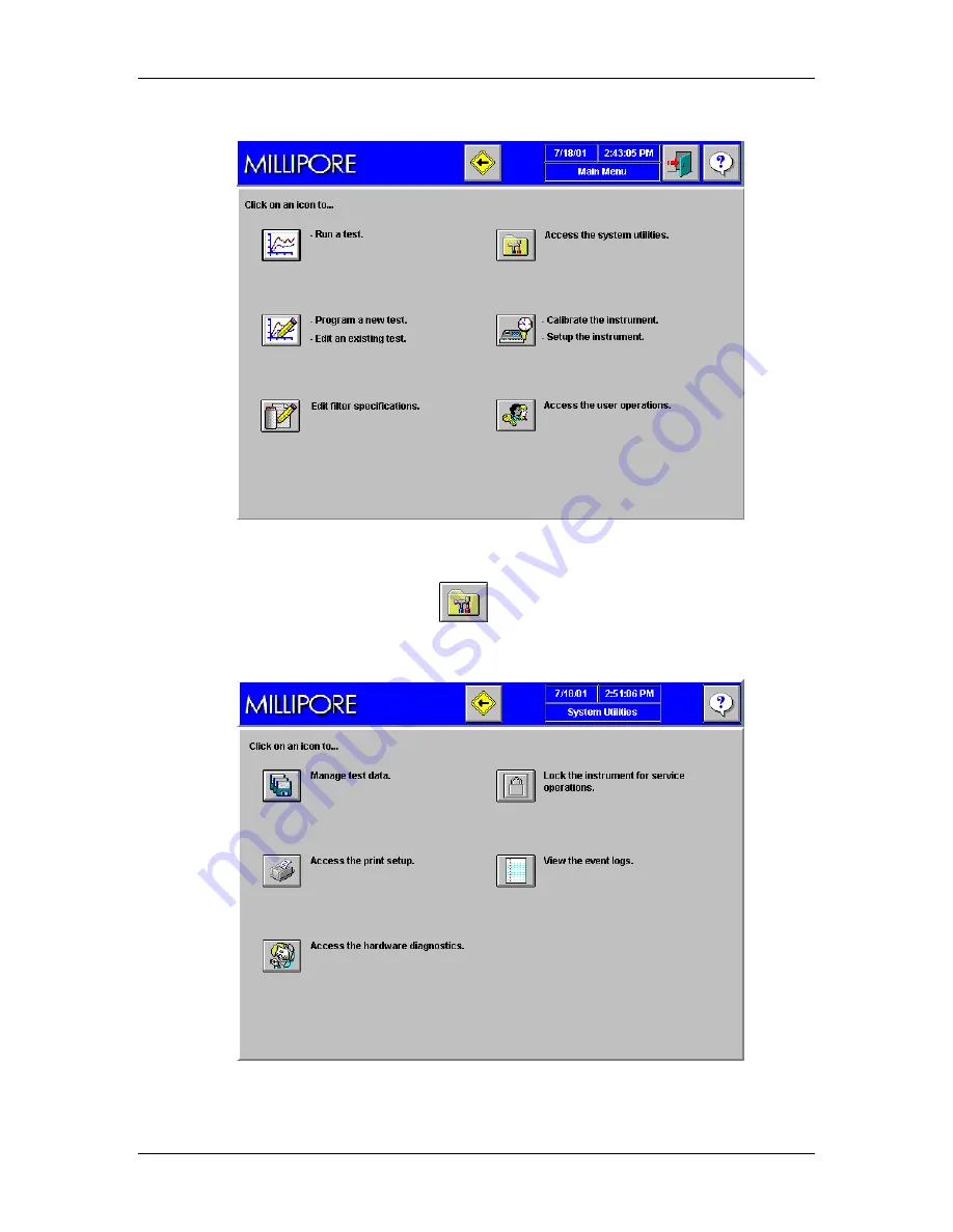 Millipore Integritest Exacta Operating And Maintenance Manual Download Page 83