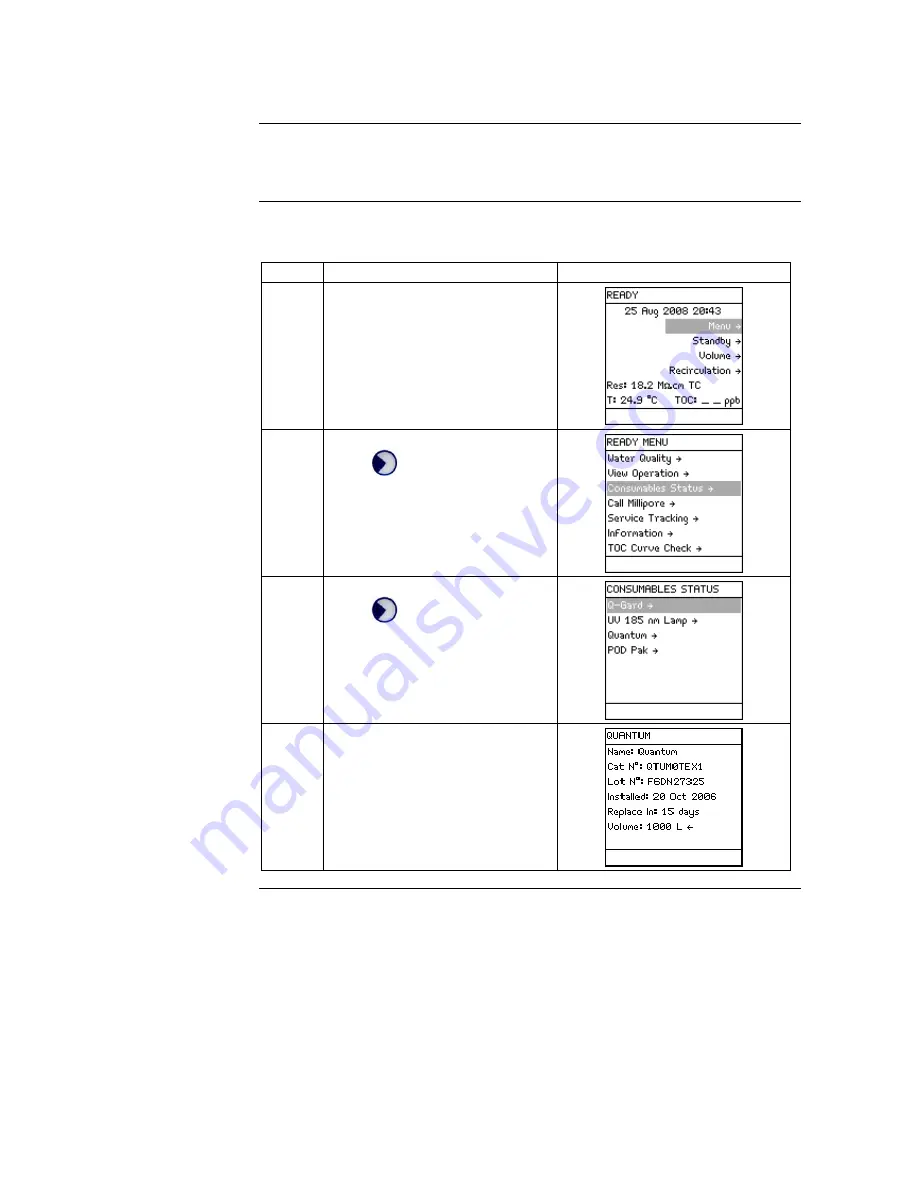 Millipore milli-q User Manual Download Page 54