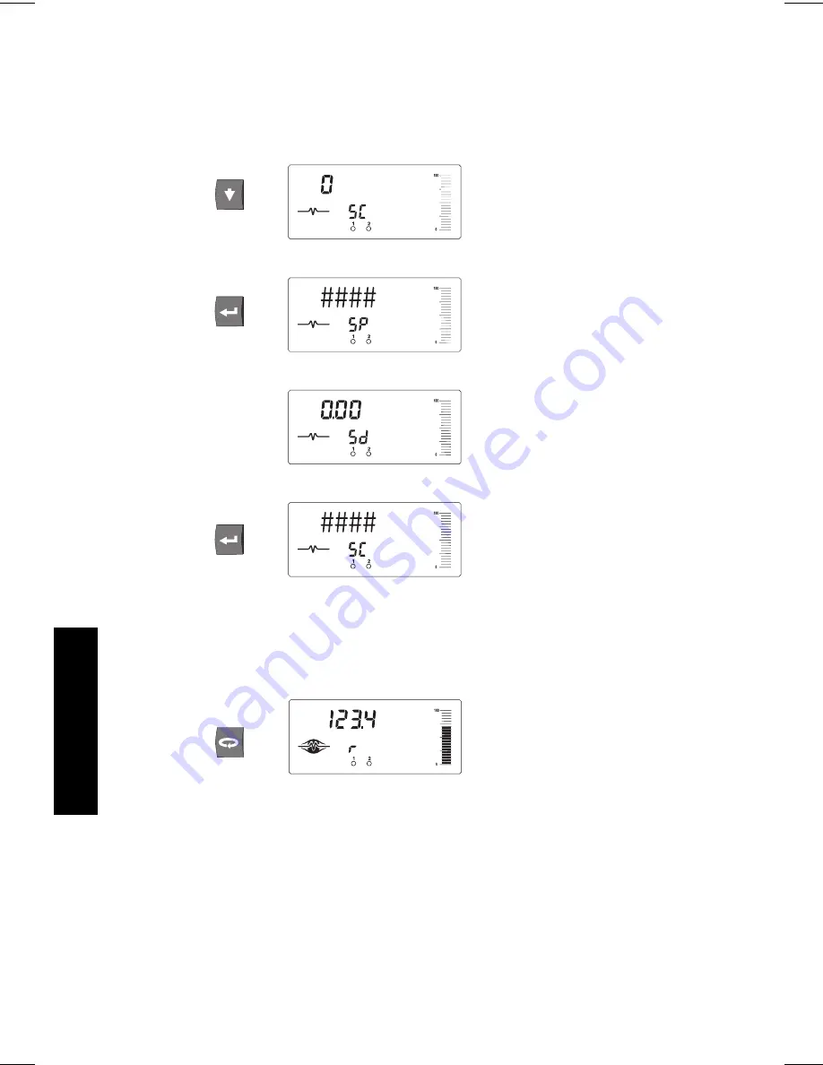 Milltronics Accumass BW100 Instruction Manual Download Page 32