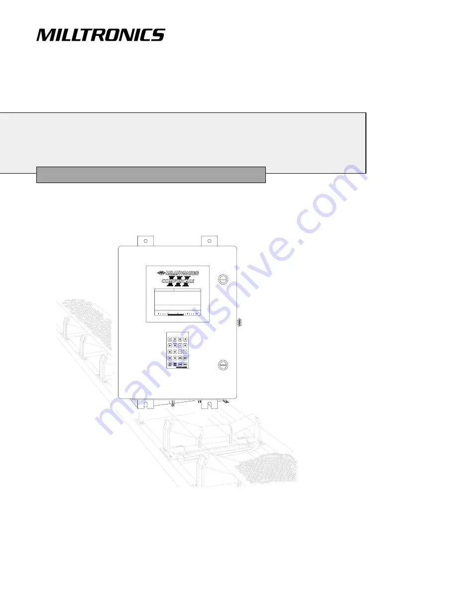 Milltronics CompuScale III Instruction Manual Download Page 1