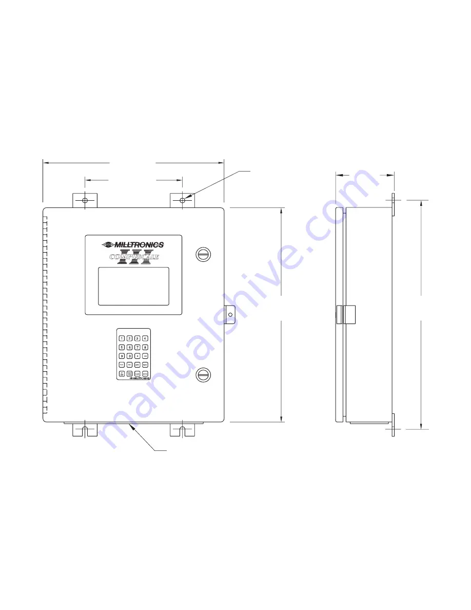 Milltronics CompuScale III Instruction Manual Download Page 51