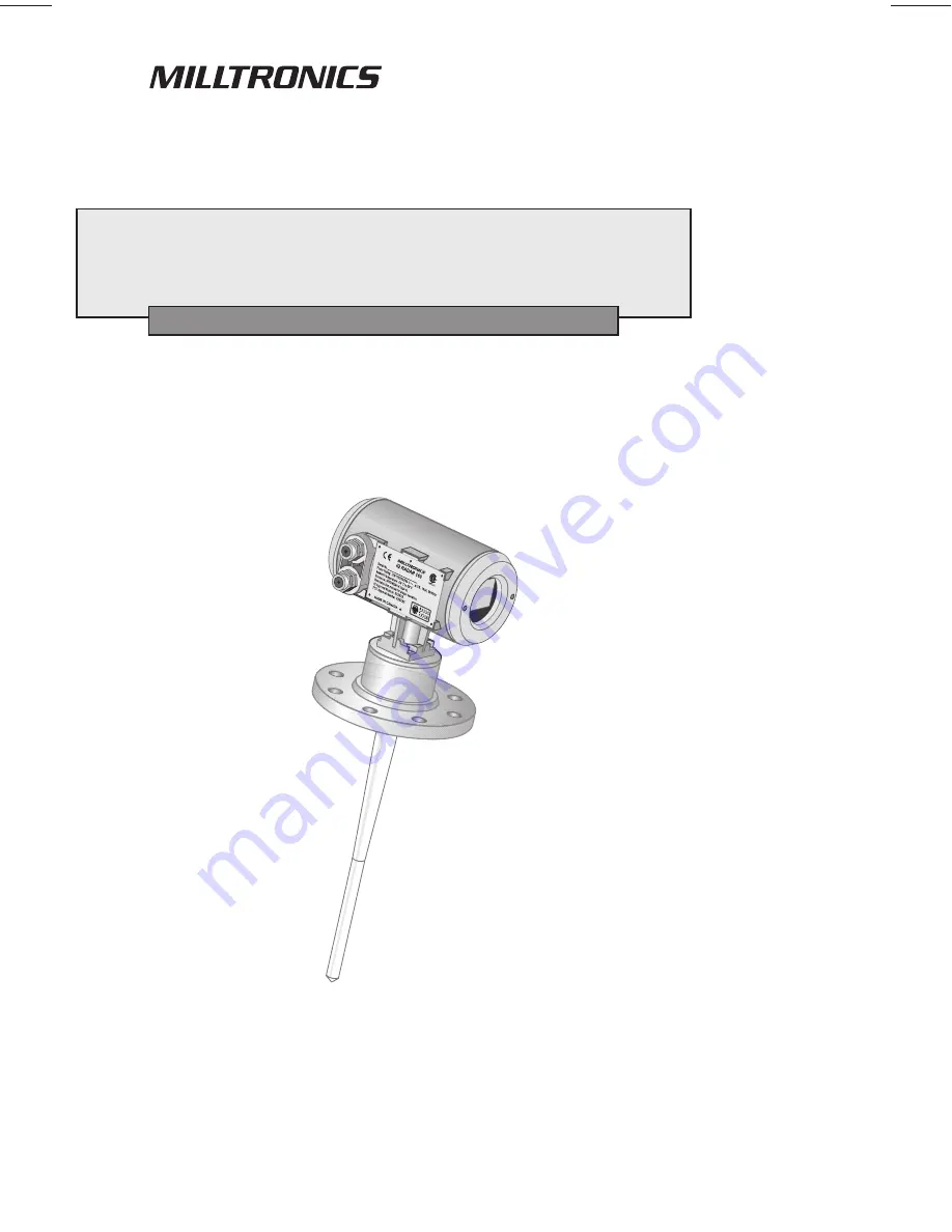 Milltronics IQ Radar 160 Instruction Manual Download Page 1