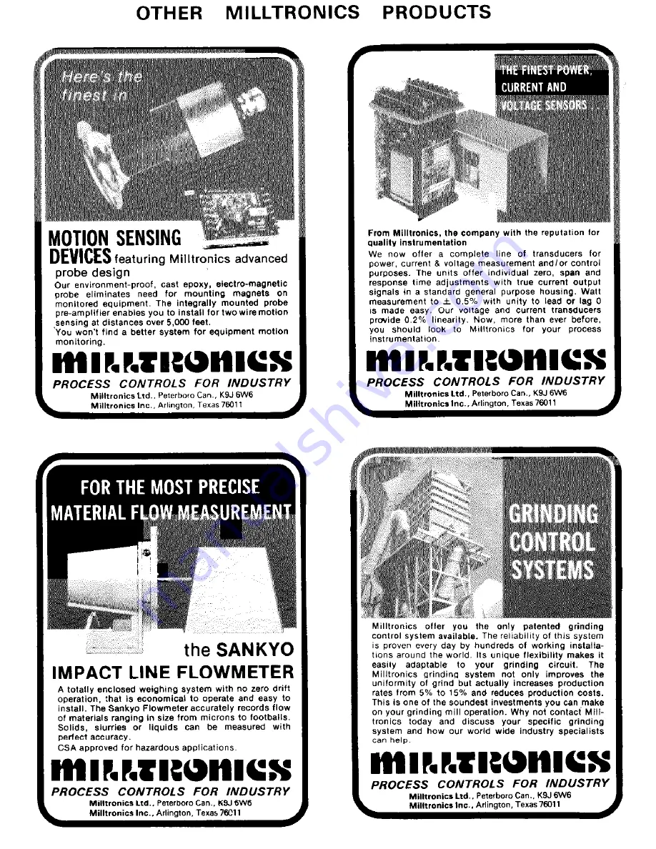 Milltronics Level Genie Скачать руководство пользователя страница 2