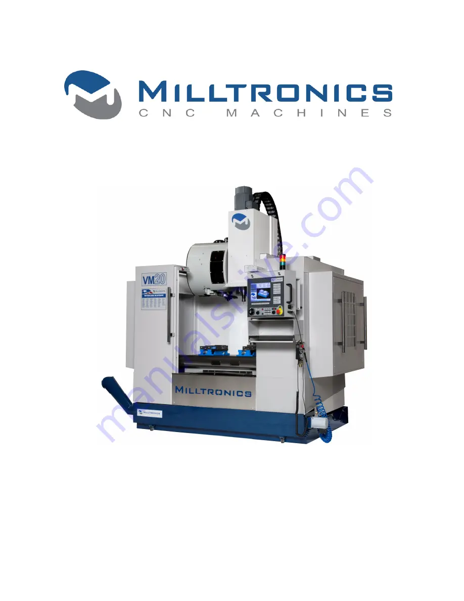 Milltronics VM Series Instruction Handbook Manual Download Page 1