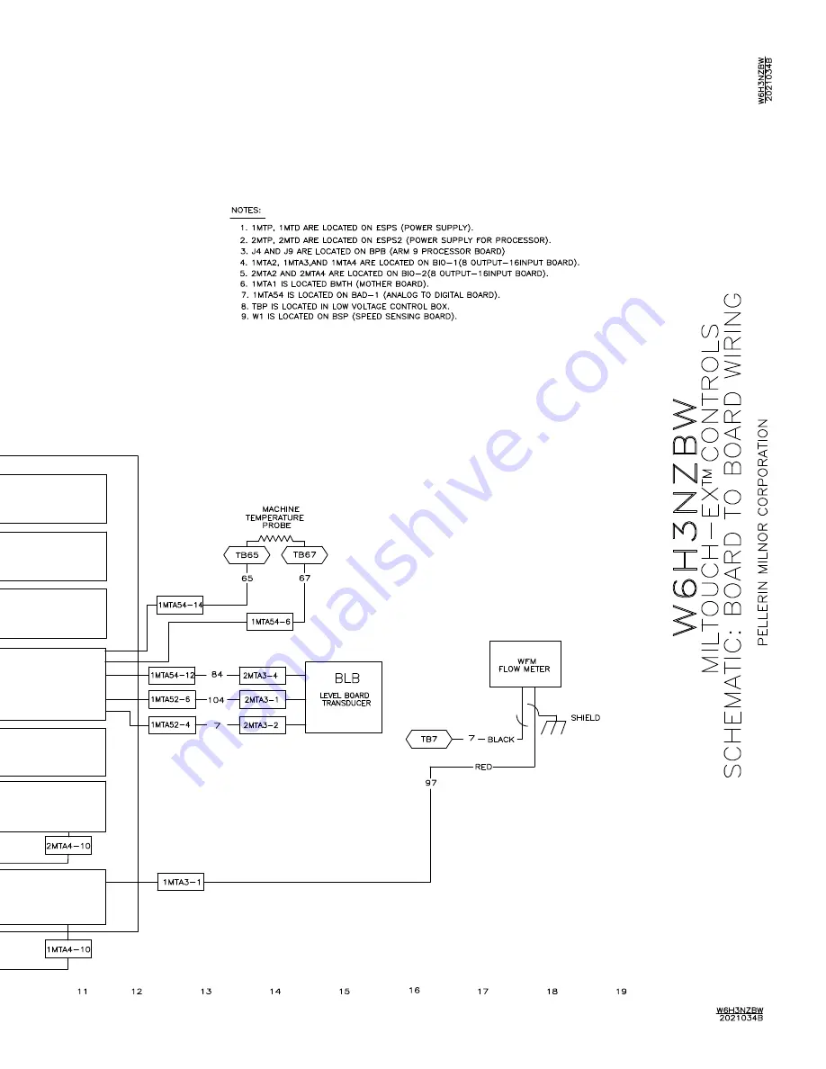 Milnor 48040H7K Schematic/Electrical Parts Download Page 39