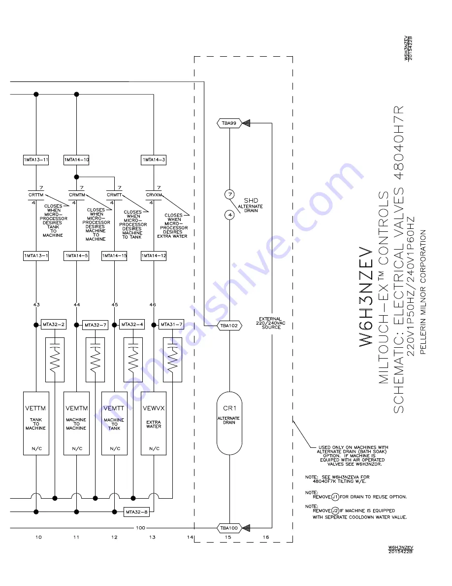 Milnor 48040H7K Скачать руководство пользователя страница 57