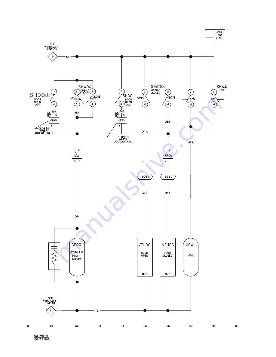 Milnor 48040H7K Schematic/Electrical Parts Download Page 62