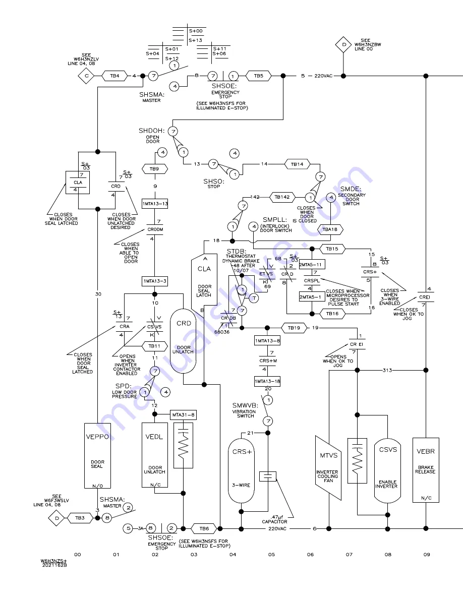 Milnor 48040H7K Schematic/Electrical Parts Download Page 78