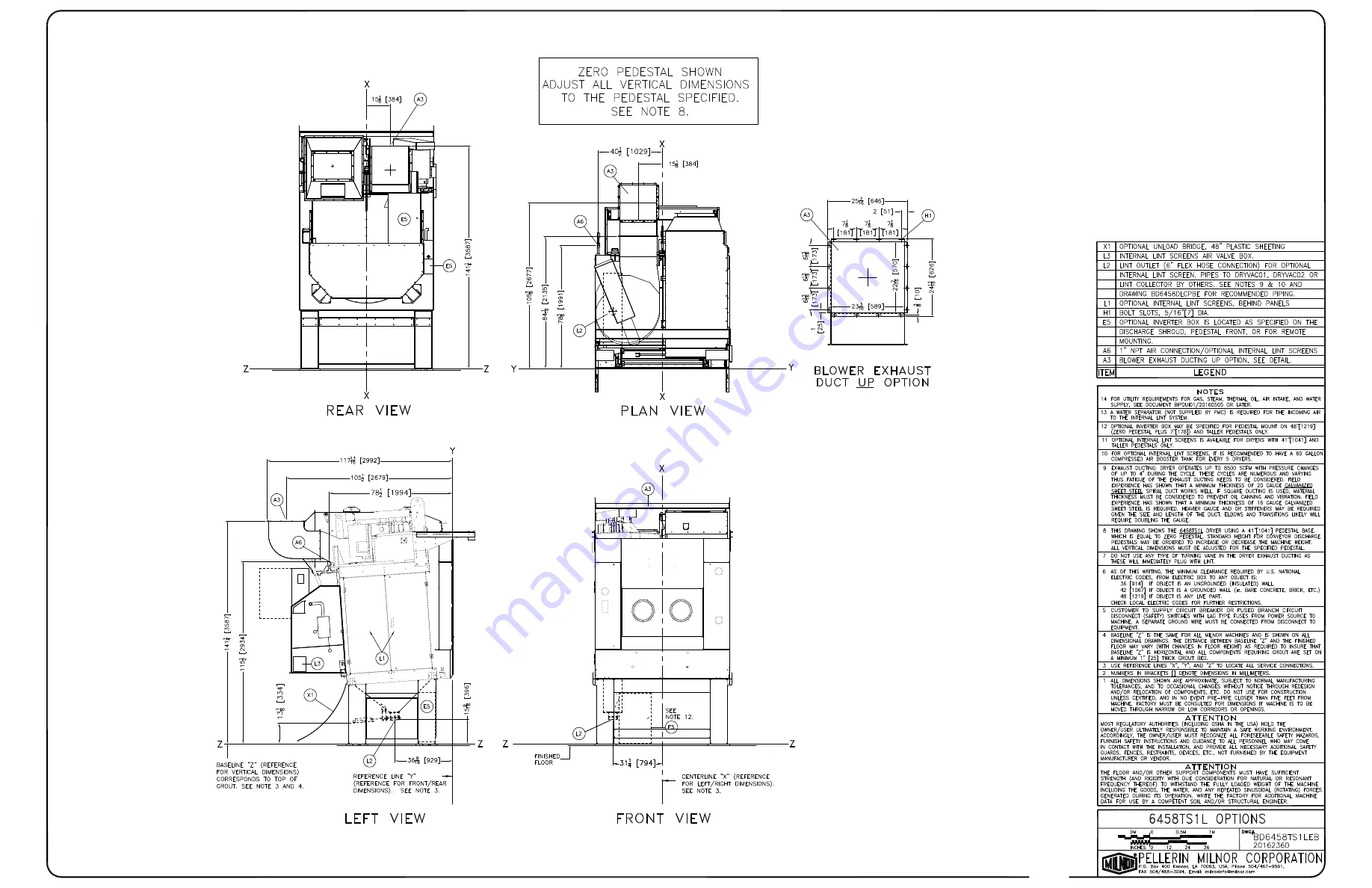 Milnor 6458 Installation Manual Download Page 78