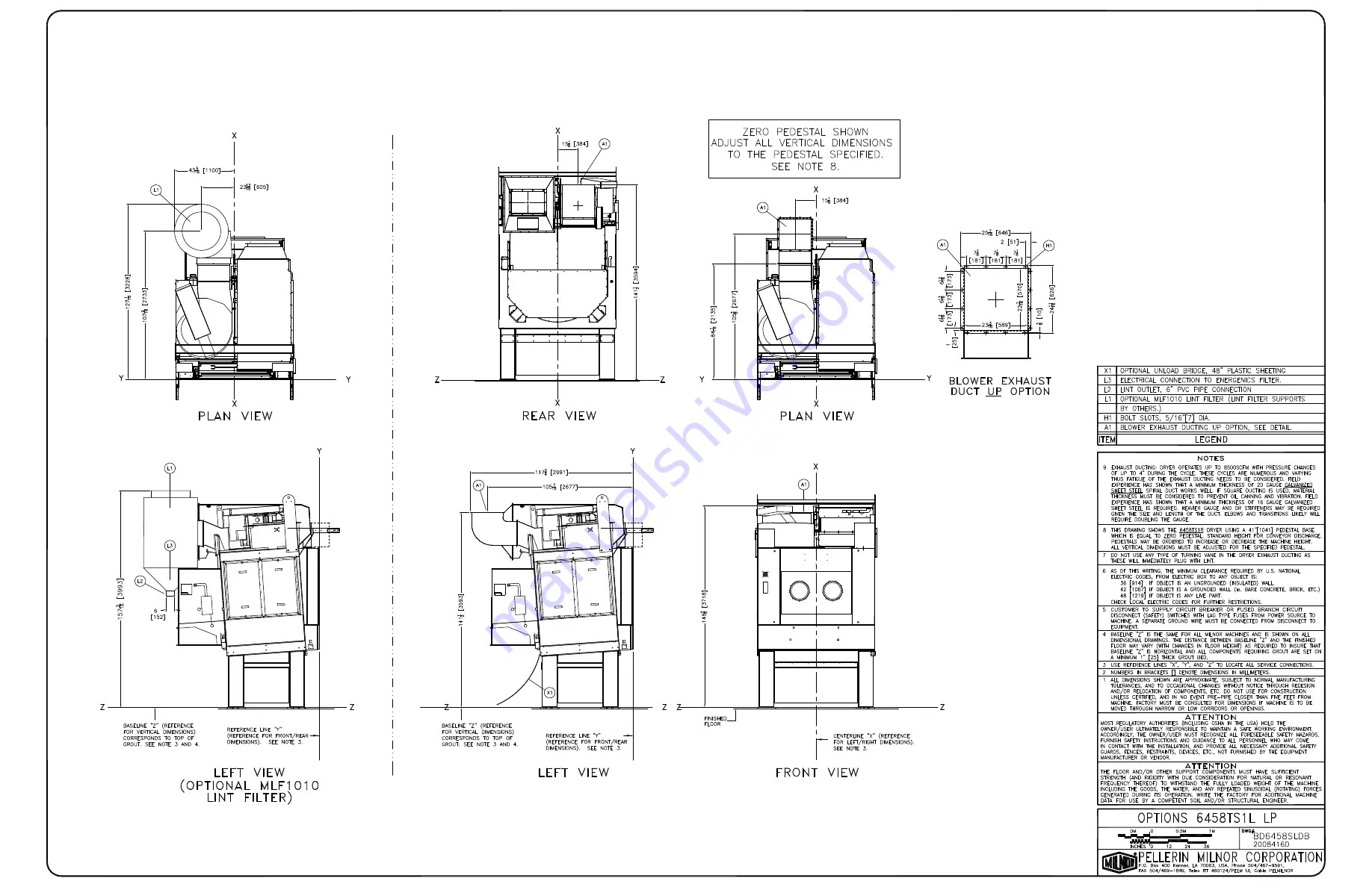 Milnor 7272TG1L Installation And Service Download Page 186