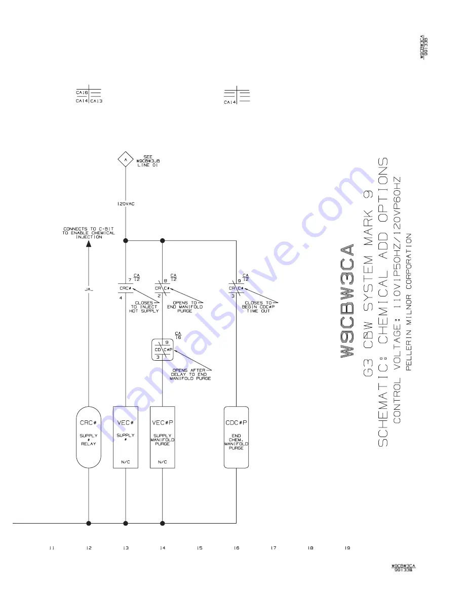 Milnor 76028 CBW Schematic/Electrical Parts Download Page 103