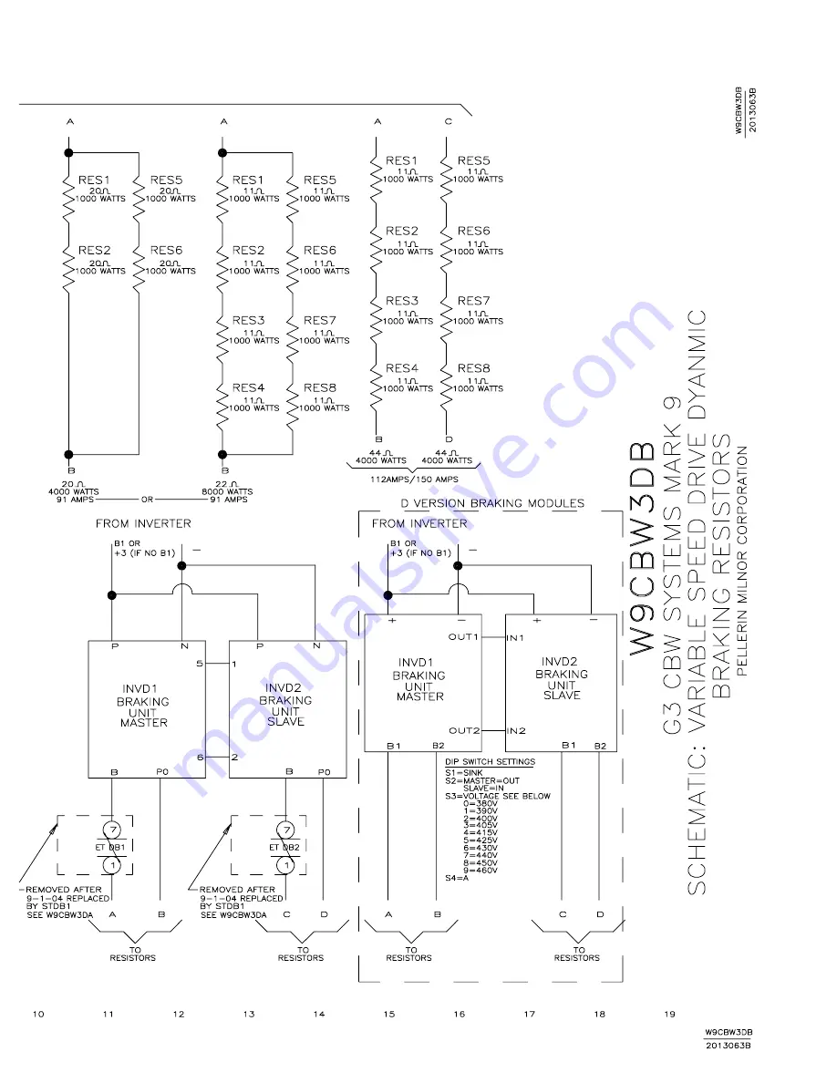 Milnor 76028 CBW Schematic/Electrical Parts Download Page 107