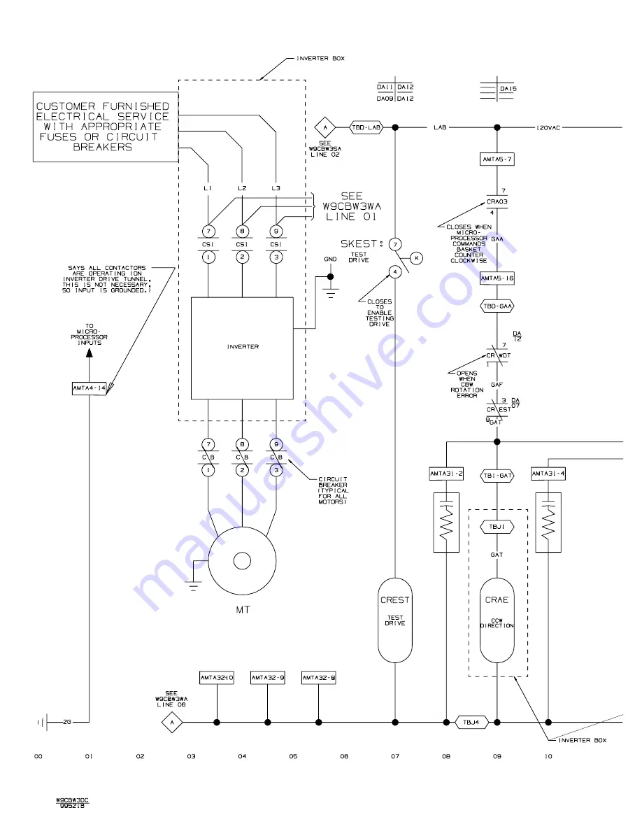 Milnor 76028 CBW Schematic/Electrical Parts Download Page 108