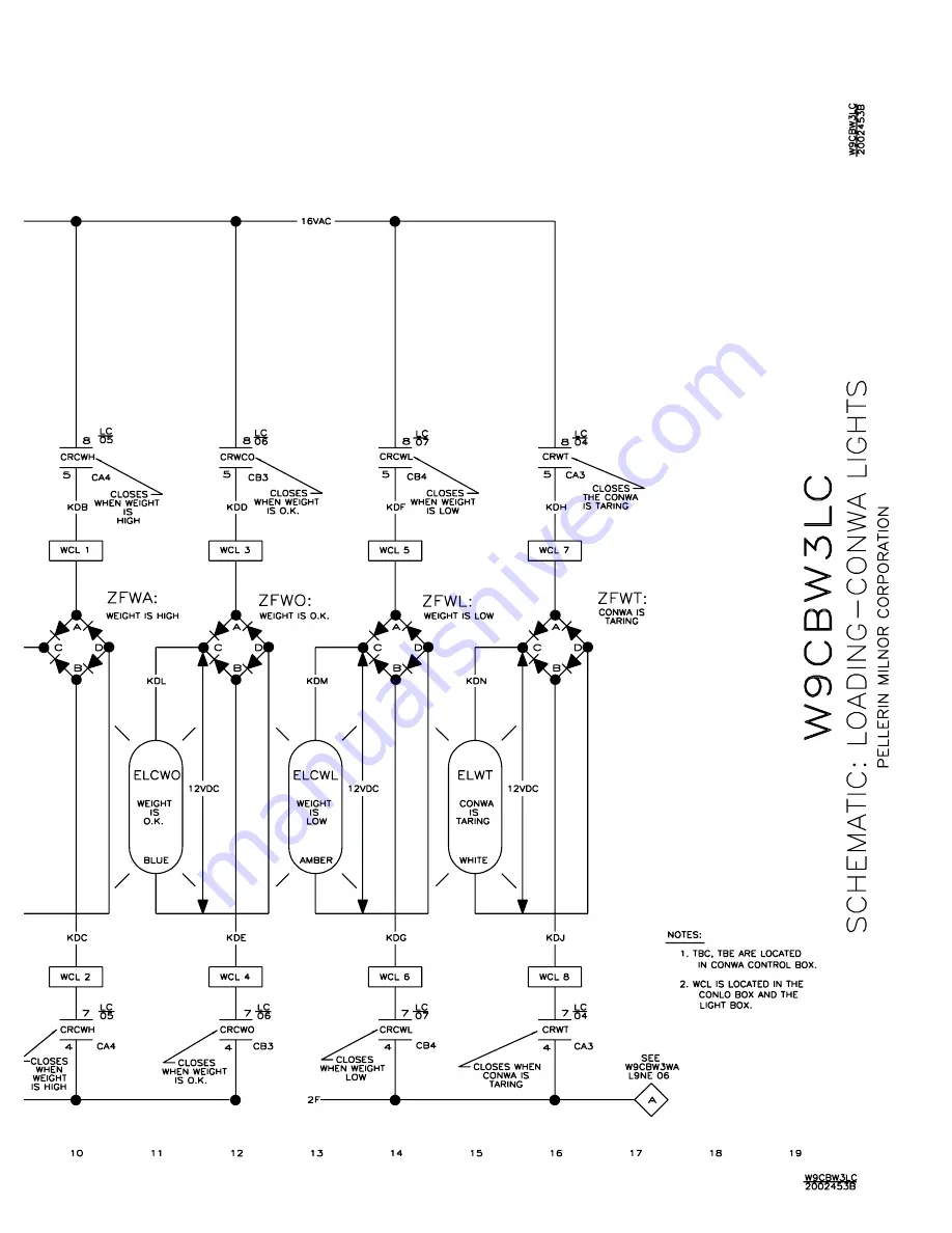 Milnor 76028 CBW Schematic/Electrical Parts Download Page 151