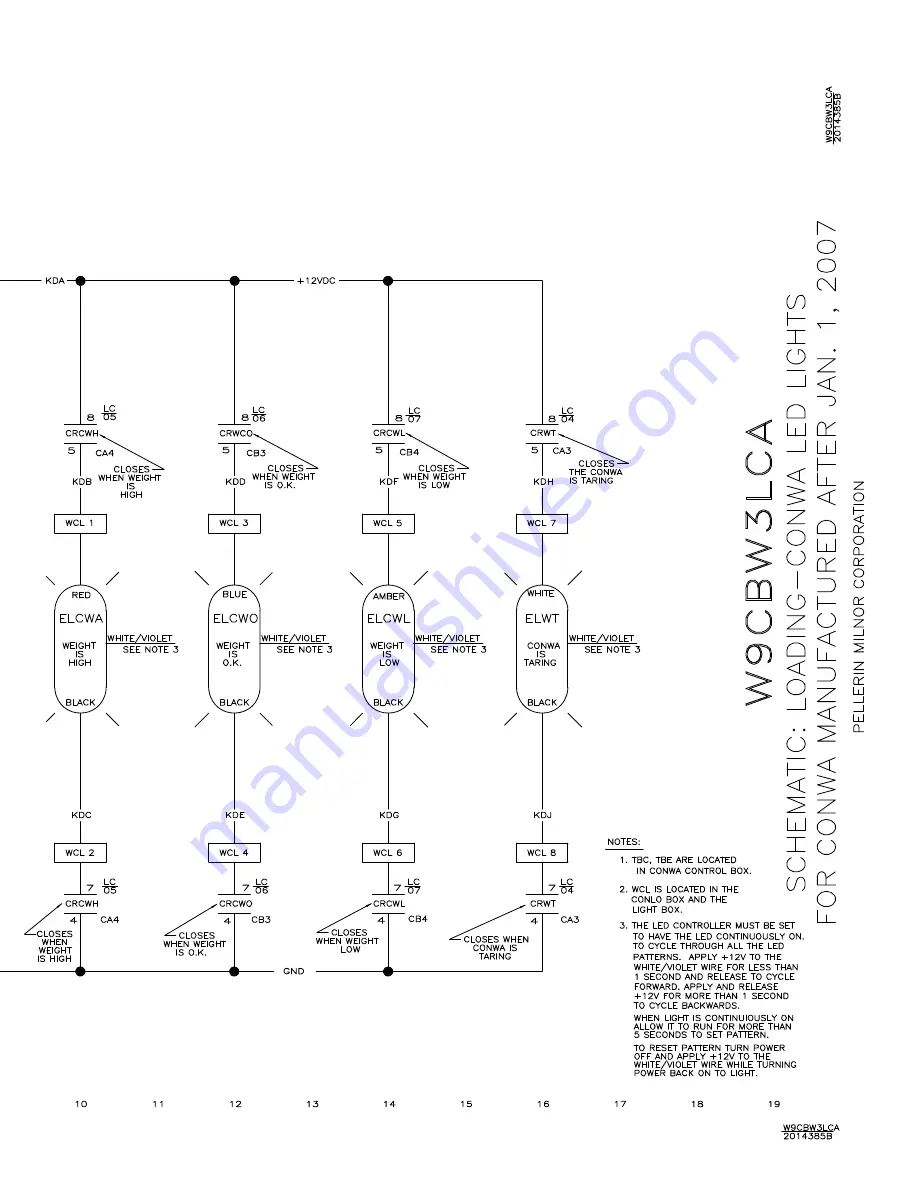 Milnor 76028 CBW Schematic/Electrical Parts Download Page 153