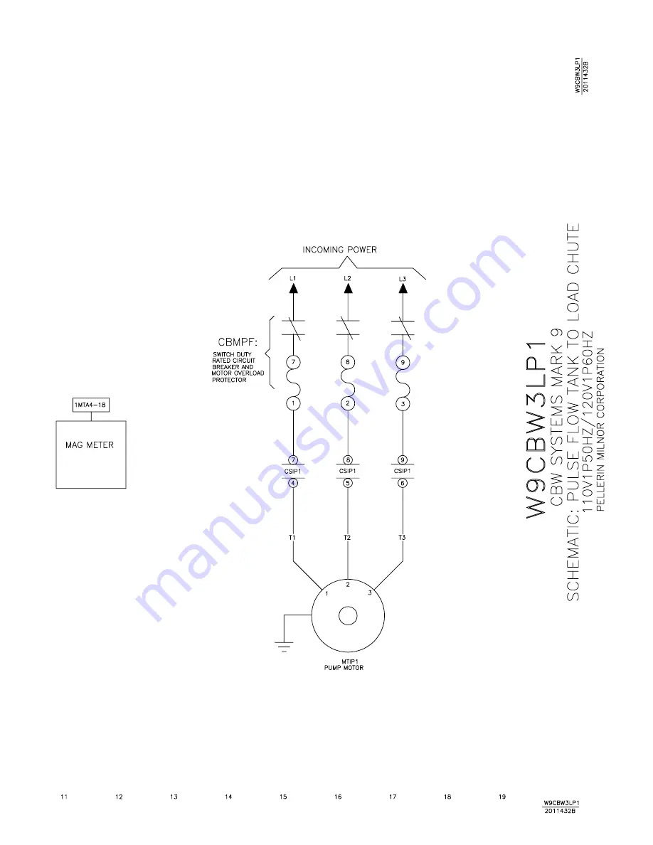 Milnor 76028 CBW Schematic/Electrical Parts Download Page 167