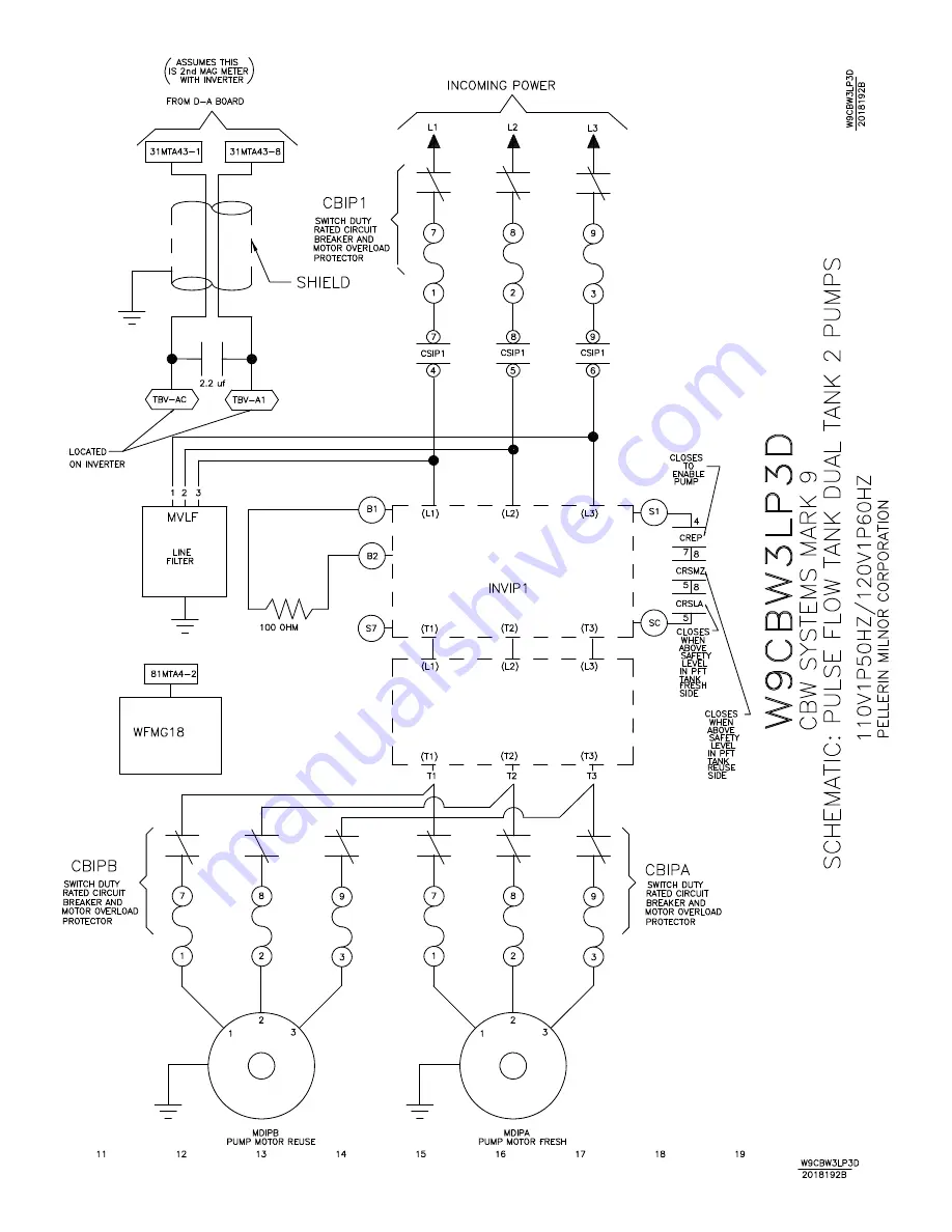 Milnor 76028 CBW Скачать руководство пользователя страница 191