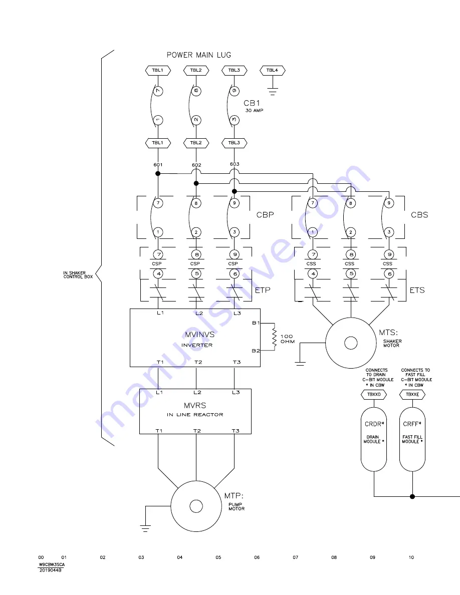 Milnor 76028 CBW Schematic/Electrical Parts Download Page 218