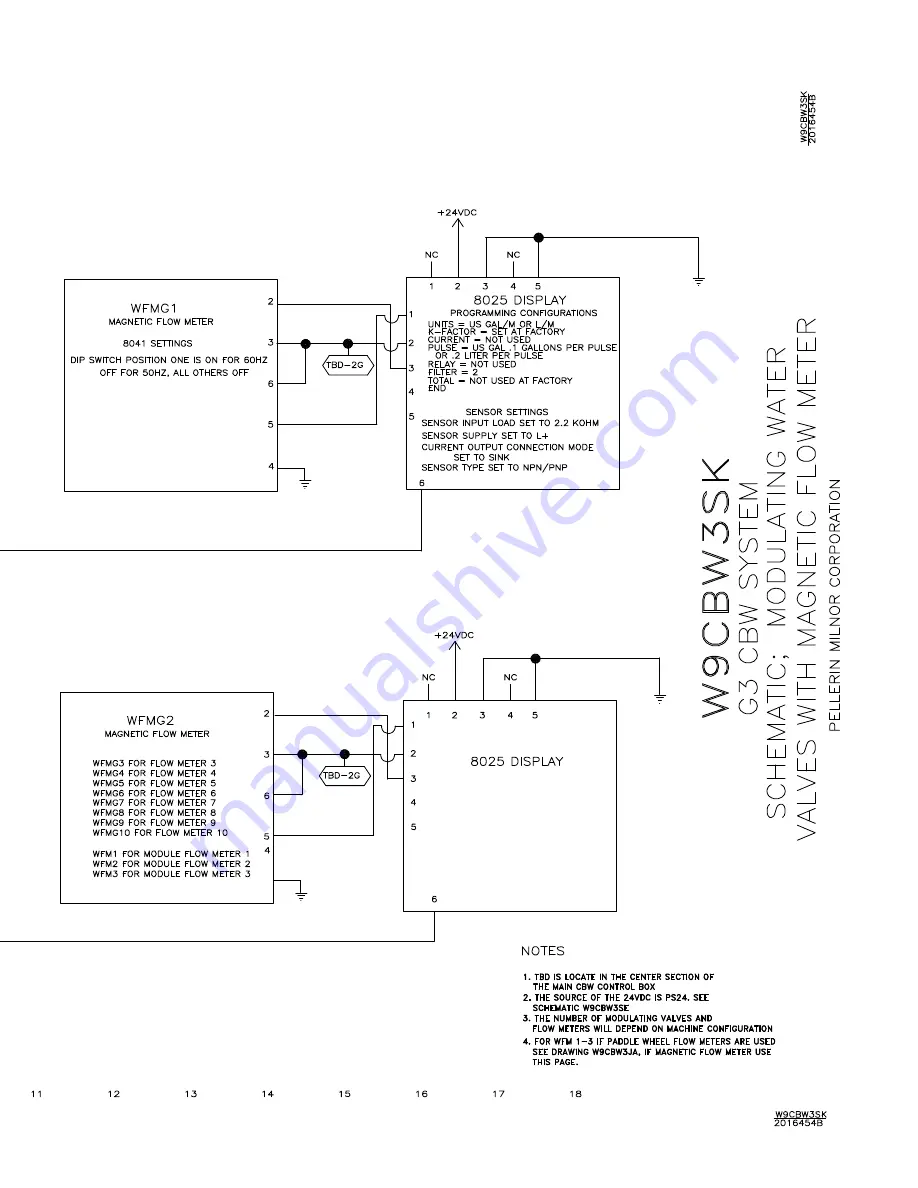 Milnor 76028 CBW Schematic/Electrical Parts Download Page 233