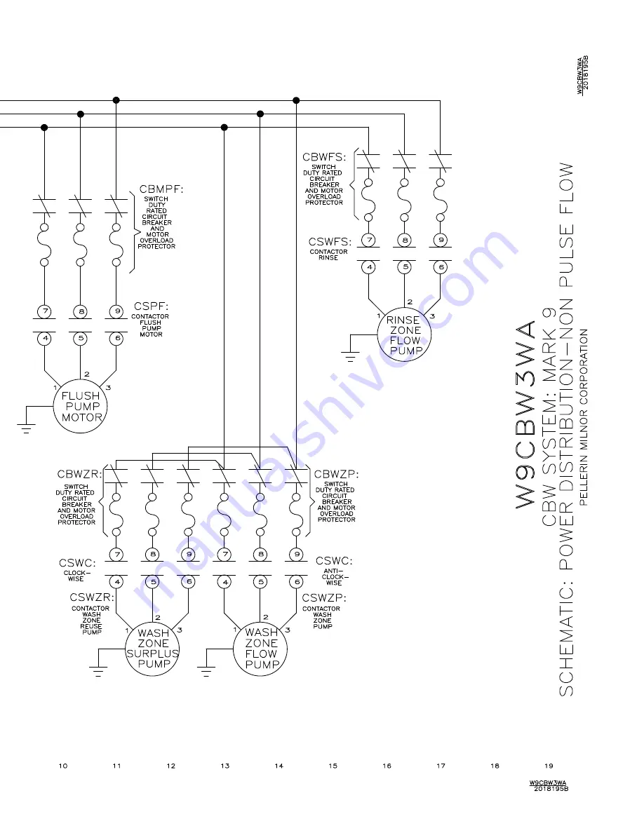 Milnor 76028 CBW Schematic/Electrical Parts Download Page 237