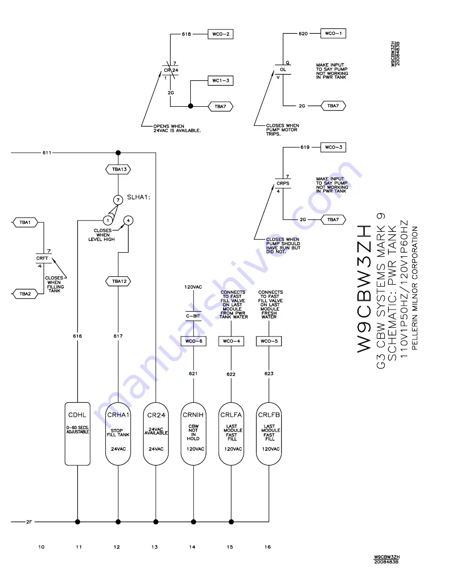 Milnor 76028 CBW Schematic/Electrical Parts Download Page 259