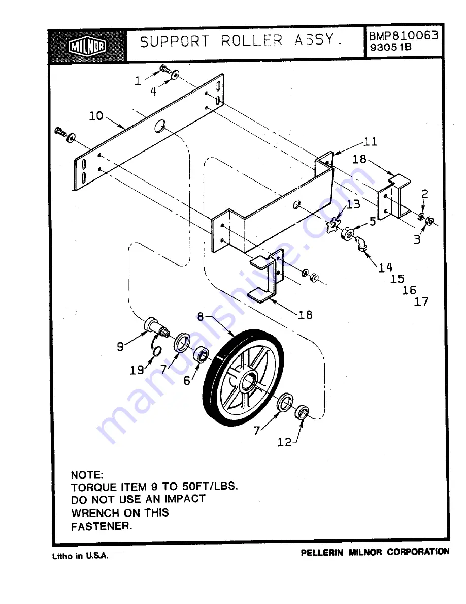 Milnor 76032 Скачать руководство пользователя страница 65