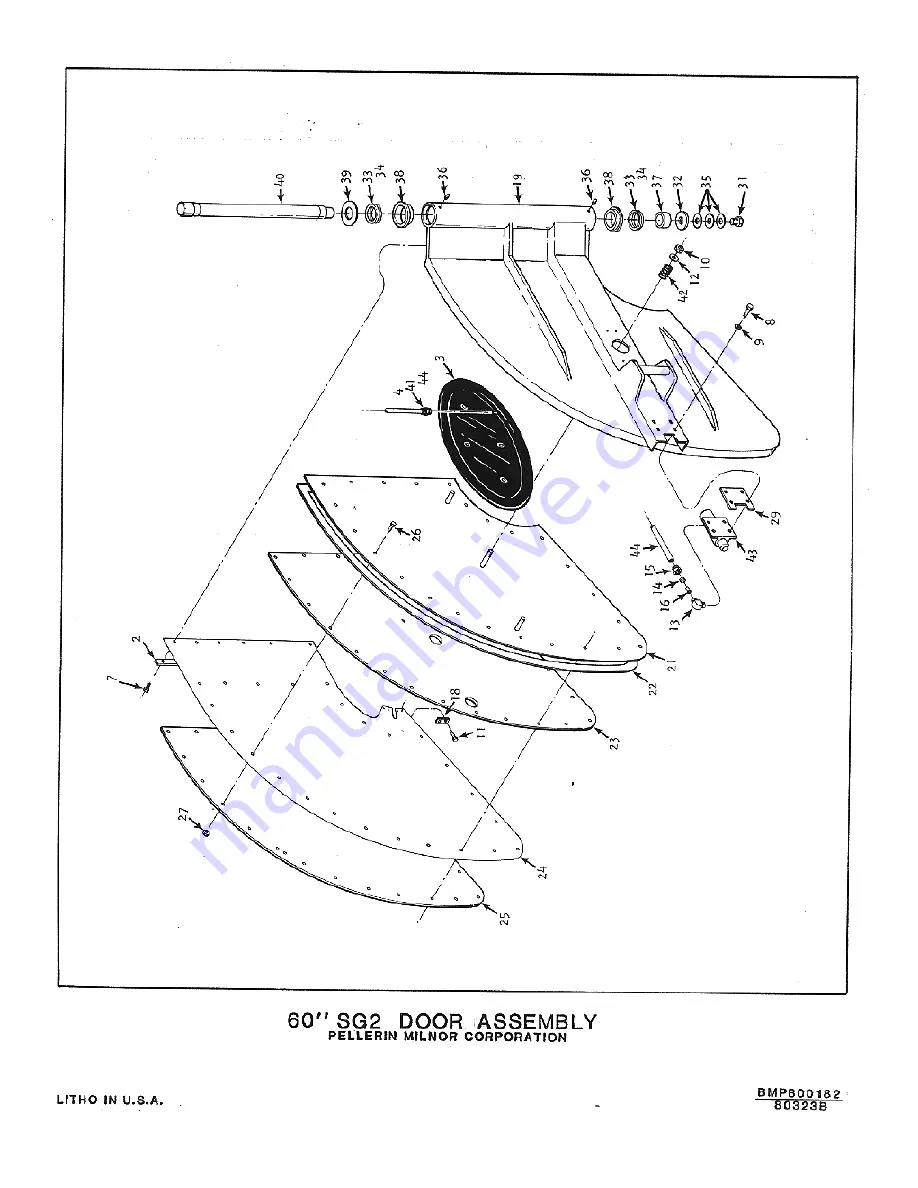 Milnor M60SGH01AE Manual Download Page 20