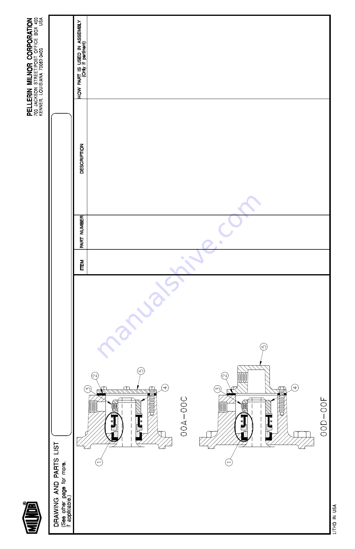 Milnor M60SGH01AE Manual Download Page 39