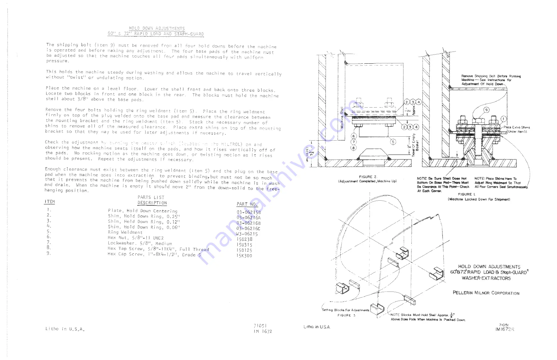 Milnor M60SGH01AE Manual Download Page 64