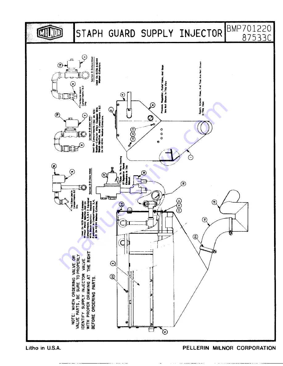 Milnor M60SGH01AE Manual Download Page 84