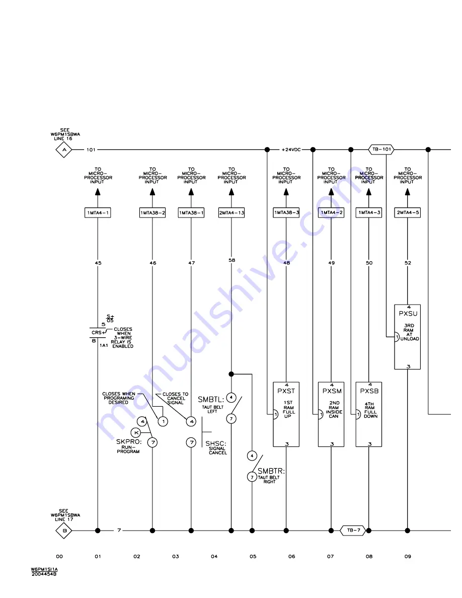 Milnor MP1540 Series Manual Download Page 72