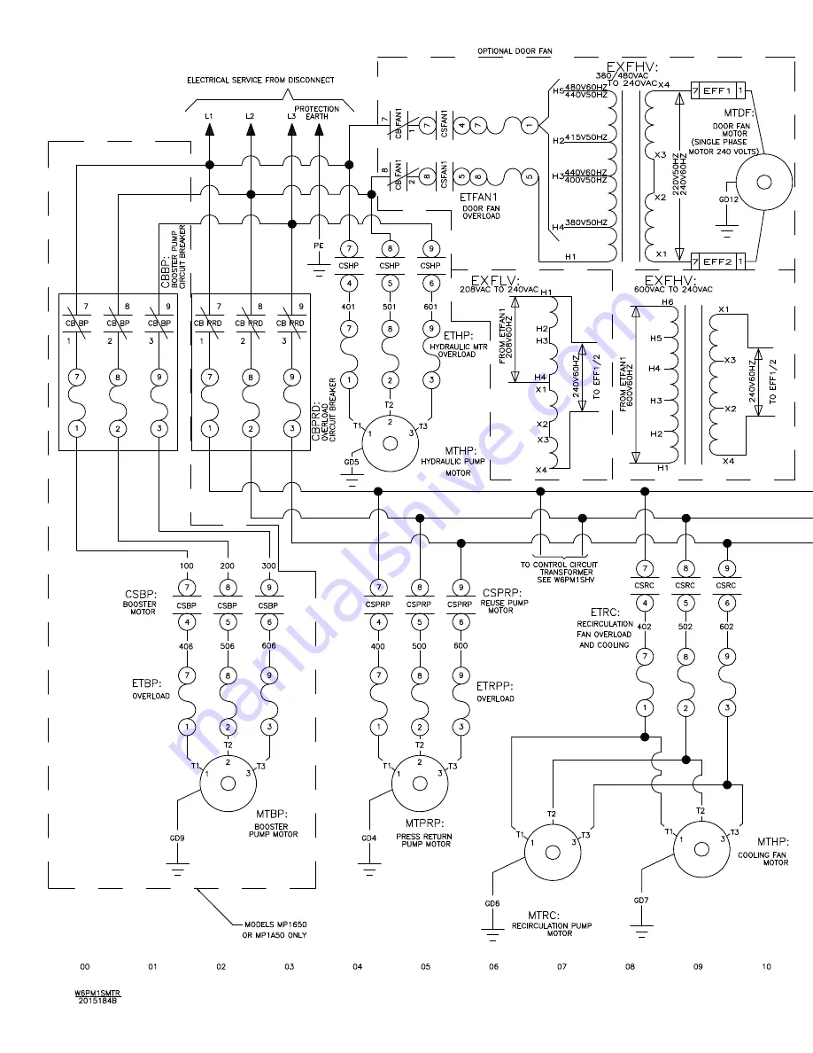 Milnor MP1540 Series Manual Download Page 86