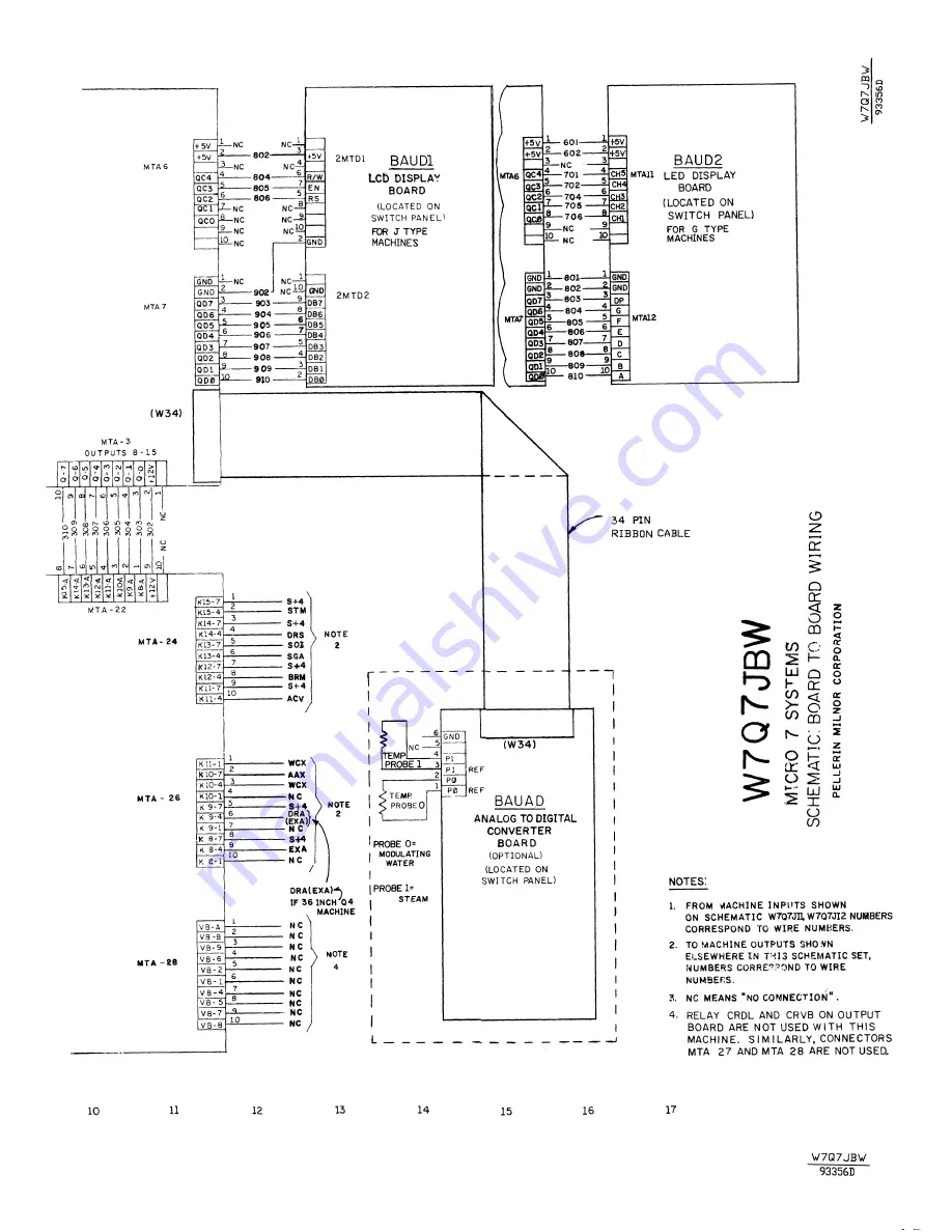 Milnor Q4G Series Schematic/Electrical Parts Download Page 23