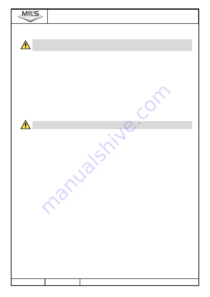 MIL'S HOSPITAIR PACK S MVA 8 General Installation And Maintenance Instructions Download Page 14