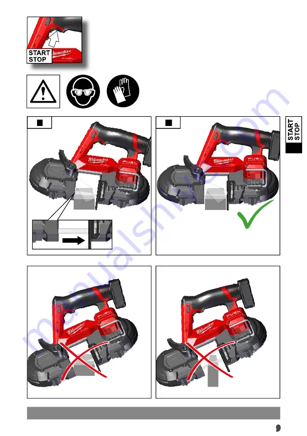 Milwaukee 4933478440 Original Instructions Manual Download Page 12