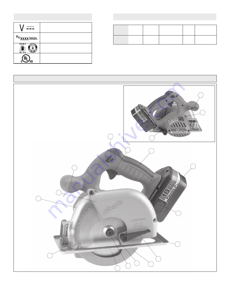 Milwaukee 6320-20 Скачать руководство пользователя страница 24