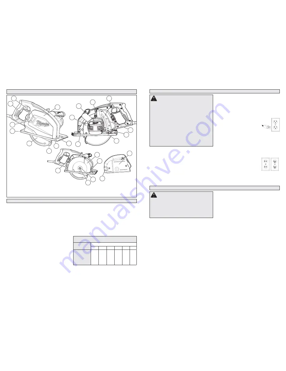 Milwaukee 6370-20 Operator'S Manual Download Page 14