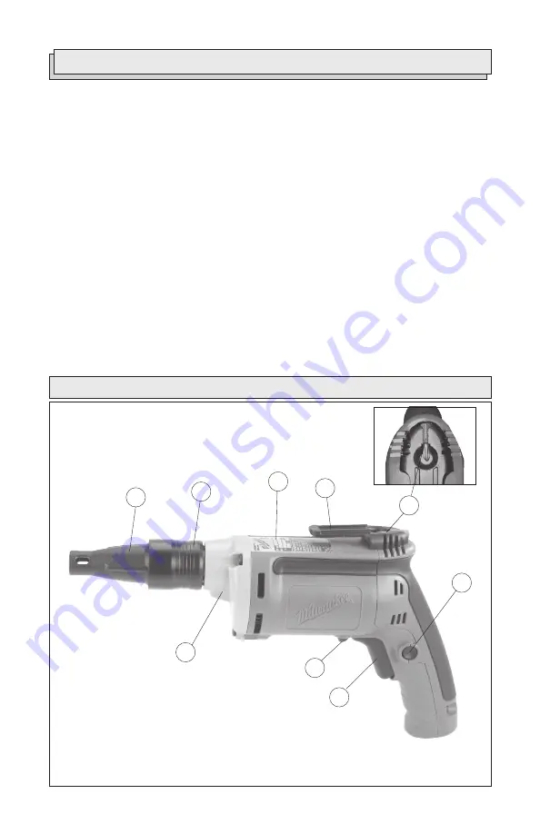 Milwaukee 6581-20 Operator'S Manual Download Page 26