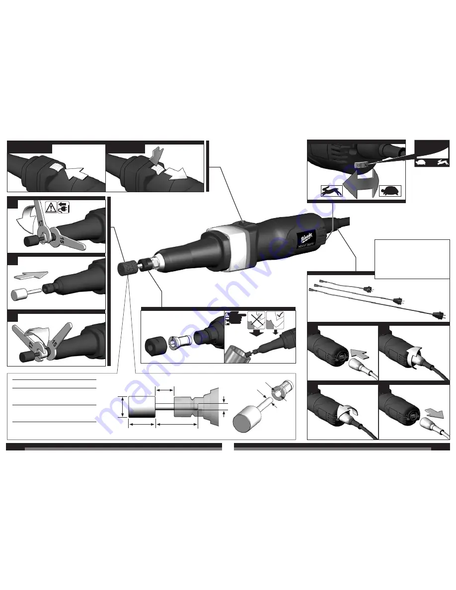 Milwaukee DGL 30 E Instructions For Use Download Page 3