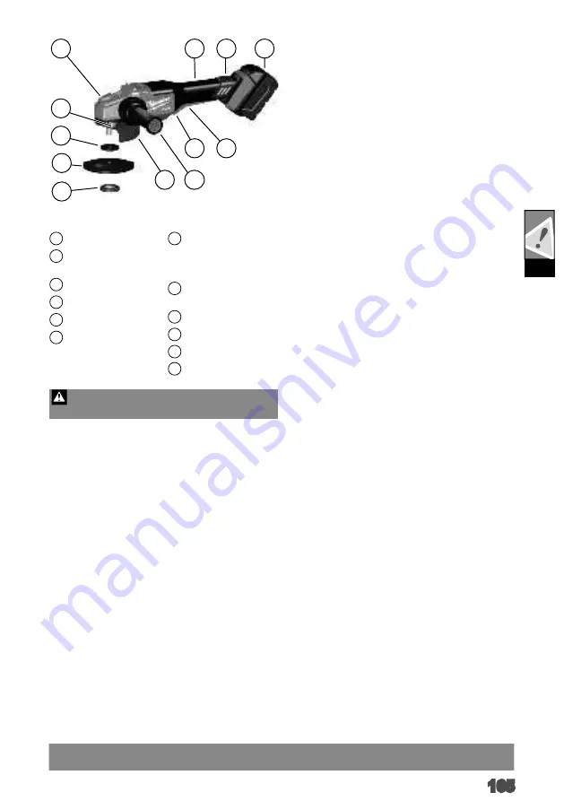 Milwaukee HEAVY DUTY M18 FHSAG125XPDB Скачать руководство пользователя страница 168