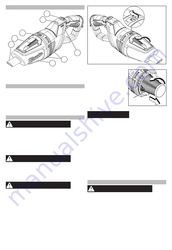 Milwaukee M12 0850-20 Operator'S Manual Download Page 7